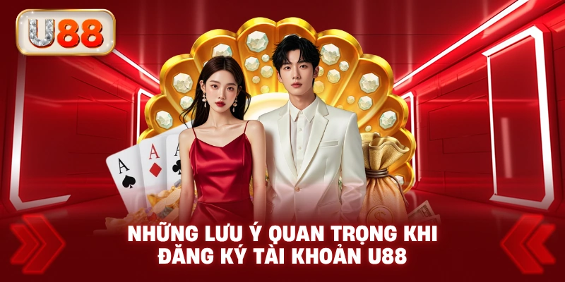 Những Lưu Ý Quan Trọng Khi Đăng Ký Tài Khoản U88